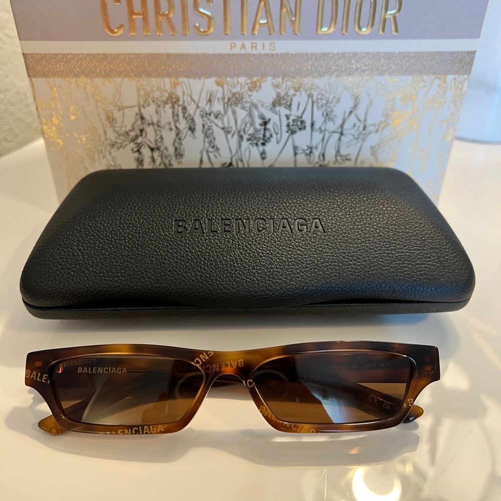 Balenciaga Black Sunglasses for Women